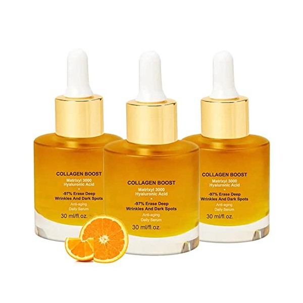 30ML Pedia Advanced Collagen Boost Anti Aging Serum, Collagen Boost Anti Aging Serum, Hyaluronic Acid with Brightening Vitami...