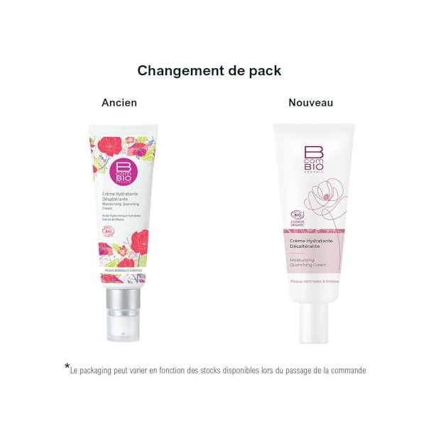 B Comme Bio - Crème Hydratante Essentielle Peaux Normales/Mixtes - 50 ML