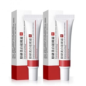 Spot-Off Freckle Whitening Cream, 2PCS Creme Visage Anti Taches, Crème Blanchissante, Crème anti-taches de rousseur blanchiss