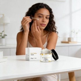 Crème Pour Le Visage, Formule Verrouillable, 60 G, Crème Pour Le Visage Móisture Dáily, Pour Le De Nuit, Absorption Rapide, P