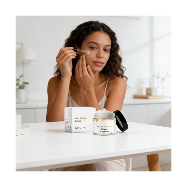 Crème Pour Le Visage, Formule Verrouillable, 60 G, Crème Pour Le Visage Móisture Dáily, Pour Le De Nuit, Absorption Rapide, P