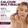 Calcium Volume Multi Balm Stick – Enrichi en collagène | Apporte plus de volume et de fraîcheur à la peau | Baume hydratant V...