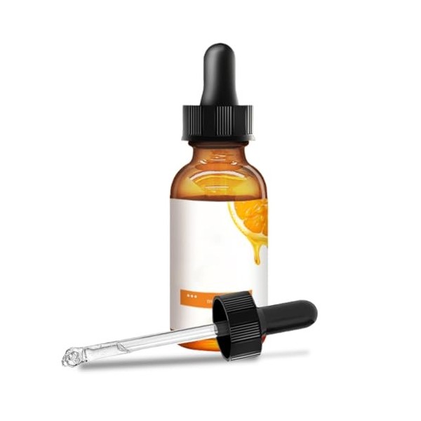 LuLiyLdJ VC SqualaneSérum Anti-Taches Brunes - Soin Visage Enrichi en Vitamine C, Acide Salicylique et Niacinamide - Pour Tou