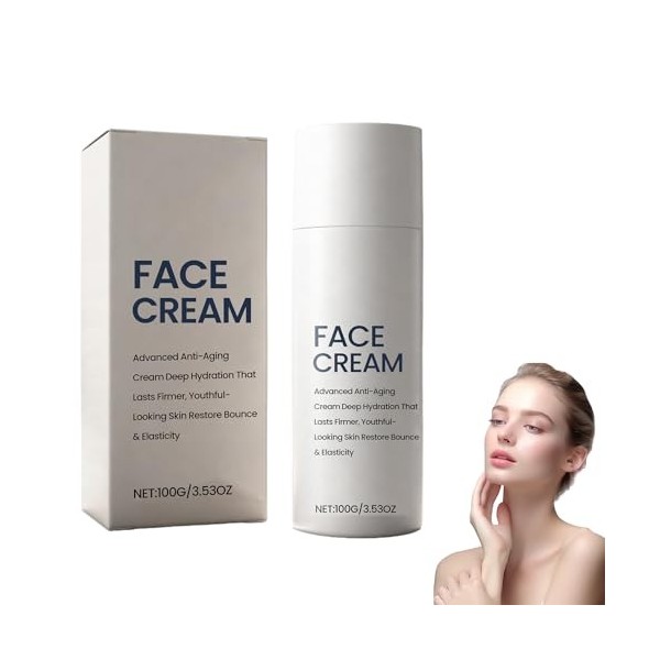 Anti-Aging Moisturizer for Face, Hydrating Day & Night Cream - Nourishing Moisturizer for Face, Maintain Skin Balance & Impro