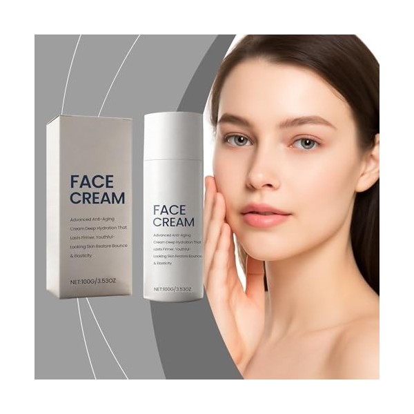 Anti-Aging Moisturizer for Face, Hydrating Day & Night Cream - Nourishing Moisturizer for Face, Maintain Skin Balance & Impro
