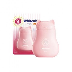 Protection solaire blanchissante et hydratante avec effet éclaircissant, crème de jour SPF 50+ contre les taches pigmentaires