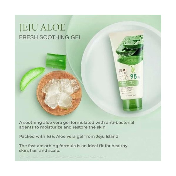 The Face Shop Fresh Jeju Aloe Soothing Gel Tube