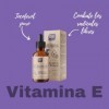QKnatur - Vitamine E Liquide Pure Tocophérol 30 ml - Naturel - Antioxydant et Anti-âge pour le Visage, la Peau, les Cheveux
