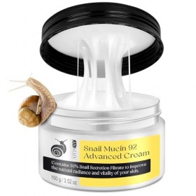 Snail Mucin Hydratant – Sérum à la mucine descargot, hydratant pour le visage avec essence avancée descargot 92 mucine, crè