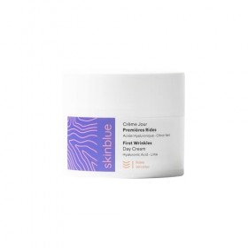Crème Anti-Rides Hydratante Skinblue - 50 ml – Acide Hyaluronique, Huile de Noisette & Citron Vert – Lisse, Repulpe et Hydrat