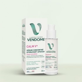 LABORATOIRES VENDÔME - CALM V+ - Serum Visage Concentré Hydratant & Apaisant - Hydratation 24H - Apaise Immédiatement - Dimin...
