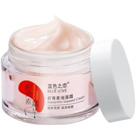 1PC Crème Visage à lAstaxanthine et aux Algues, Hydratation Intense & Anti-Âge, Soin Visage pour Tous Types de Peau, Hommes ...