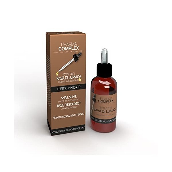 PHARMA COMPLET ACTIFS PURE BAVE DEScargot 30 ml Crème Jour et Nuit