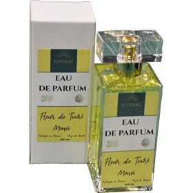 Eau de Parfums Esténat pour Dame 100 ml FLEUR DE TIARE - MONOI en vaporisateur. Haute concentration en parfum.Tenue exception
