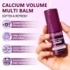 Bâton multi-vert de calcium, Volume Multi-vert de calcium - Stick hydratant et tonifiant au collagène pour le visage, les yeu