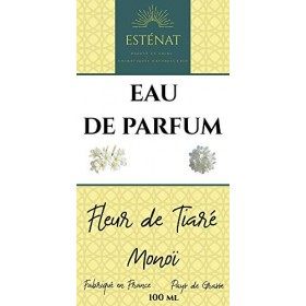 Eau de Parfums Esténat pour Dame 100 ml FLEUR DE TIARE - MONOI en vaporisateur. Haute concentration en parfum.Tenue exception