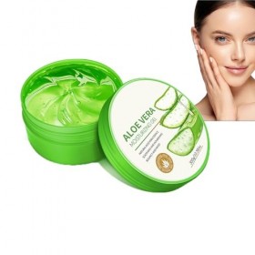 Hppsctink Gel daloe vera, 300g gel naturel daloe vera, Apaisant et Nourrissant, hydratant et hydratant, pour le Visage, le 