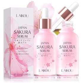 LAIKOU Sérum Visage Hydratant, 2 Pièces 30ml Sérum Hydratant Visage Essence, pour Tous Types de Peaux, Efficace Sur Taches Br...