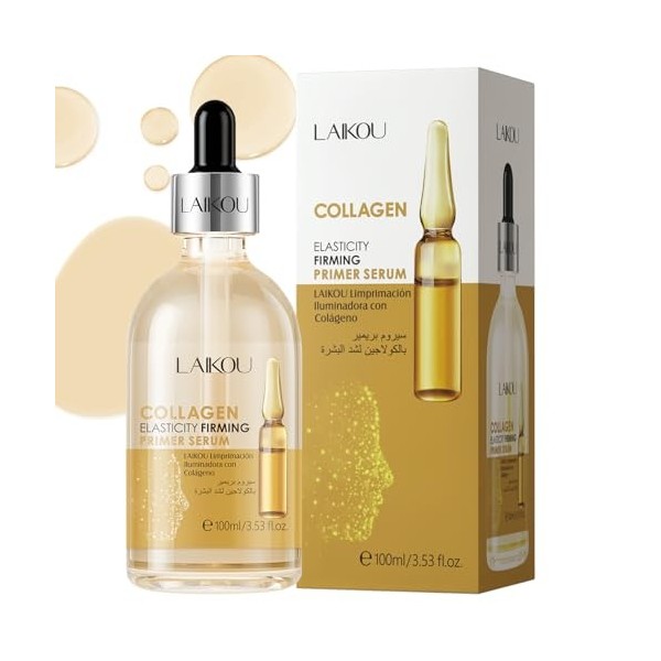 LAIKOU Sérum Visage Hydratant, 2 Pièces 30ml Sérum Hydratant Visage Essence, pour Tous Types de Peaux, Efficace Sur Taches Br...