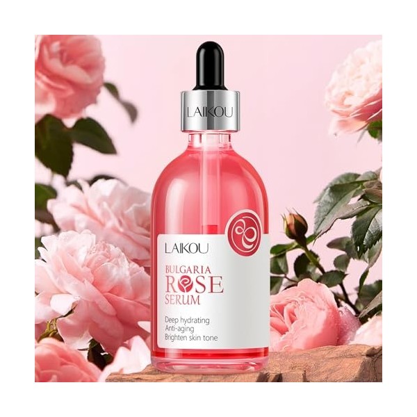 LAIKOU Sérum Visage Hydratant, 2 Pièces 30ml Sérum Hydratant Visage Essence, pour Tous Types de Peaux, Efficace Sur Taches Br...