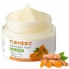 Crème Éclaircissant Curcuma Visage, Crème Anti-Rides Curcuma, Crème Hydratante Visage, Crème Anti âge, Turmeric Face Cream po