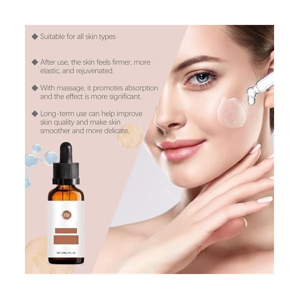 Huile pour le visage de paracresse, sérum de paracresse,Paracress Facial Oil, sérum pour le visage de paracresse biologique, ...