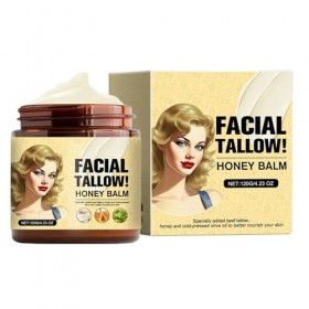 Hydratant au suif, lotion pour le corps, soin de la peau au suif de bœuf, 120 g de suif bio pour les soins de la peau,hydrata