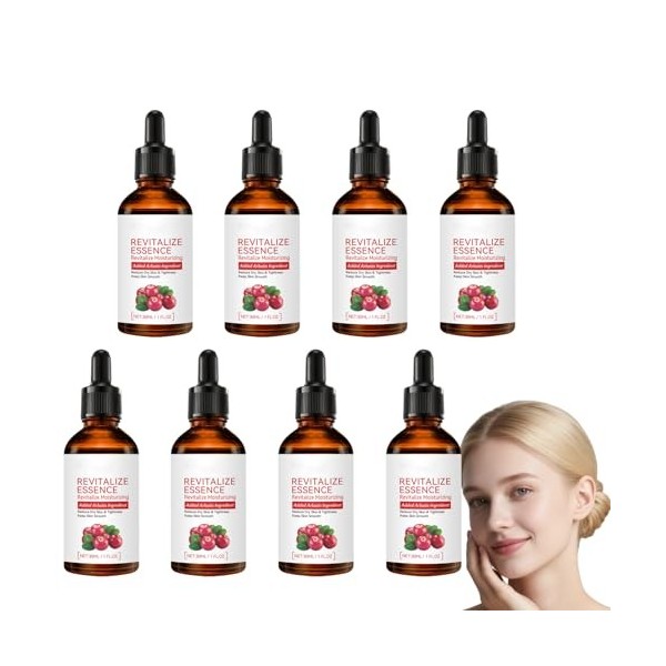 Lot de 2 flacons de sérum pour corriger les taches brunes du visage, huile de sérum blanchissante et hydratante pour le visag...