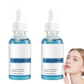 Sérum facial au peptide de cuivre, sérum facial anti-âge, essence anti-rides profonde, essence hydratante légère, améliore in...