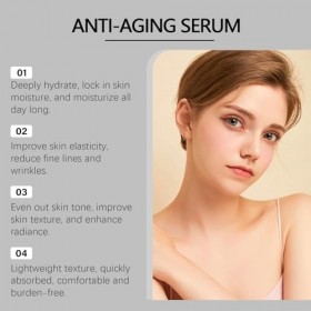 Sérum Complexe Régénérant, Sérum Réparateur Intensif, Lotion Anti-Âge Avancée pour les Rides, les Ridules et lÉclat du Teint ...