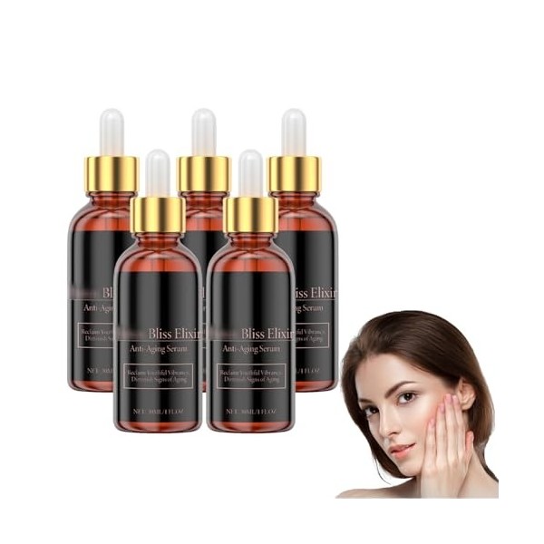 Sérum Complexe Régénérant, Sérum Réparateur Intensif, Lotion Anti-Âge Avancée pour les Rides, les Ridules et lÉclat du Teint ...