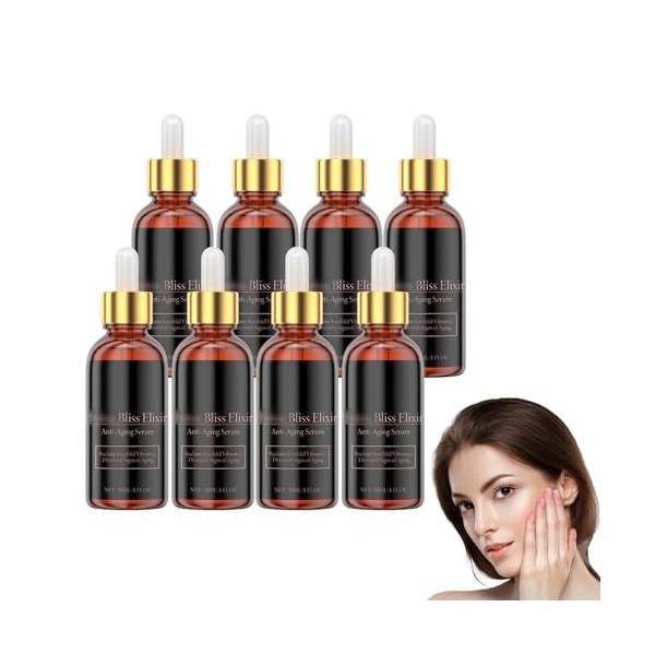 Sérum Complexe Régénérant, Sérum Réparateur Intensif, Lotion Anti-Âge Avancée pour les Rides, les Ridules et lÉclat du Teint ...