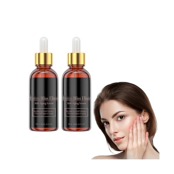 Sérum Complexe Régénérant, Sérum Réparateur Intensif, Lotion Anti-Âge Avancée pour les Rides, les Ridules et lÉclat du Teint ...