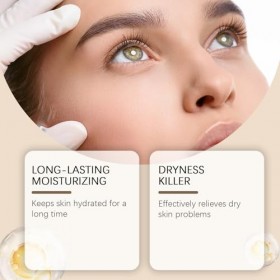 Beef Tallow Honey Moisturizer Lotion pour le visage profondément nourrissante pour peaux sèches, crème à absorption rapide in...