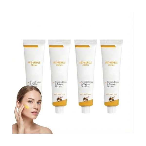 Lot de 2 crèmes anti-rides légères et non grasses pour le corps - Crème hydratante anti-âge - Format voyage - Réduit les ridu...