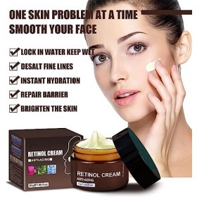 Retinol Anti Aging Wrinkle Removal Skin Firming Cream, Retinol Cream Anti-Aging with Hyaluronic Acid and Vitamin C,Anti-Aging...