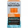 LOréal Men Expert Gel rafraîchissant pour homme, effet anti-brillance, anti-fatigue, Hydra Energy, 1 x 50 ml