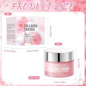 Collagene Sakura Creme Visage,Crème Sakura, Creme Collagene Visage,Soins de la Peau Sakura,CremeCollagene Kreme,Soin VisageSa