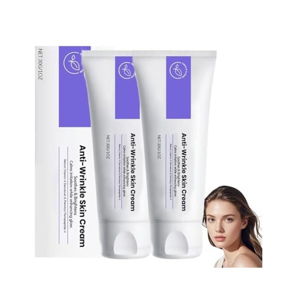 Anti Rides Puissant Immediat,Creme Lifting Immediat Visage,élimine Les Rides & Ridules,Effet Lifting Instantané,Combleur De R...