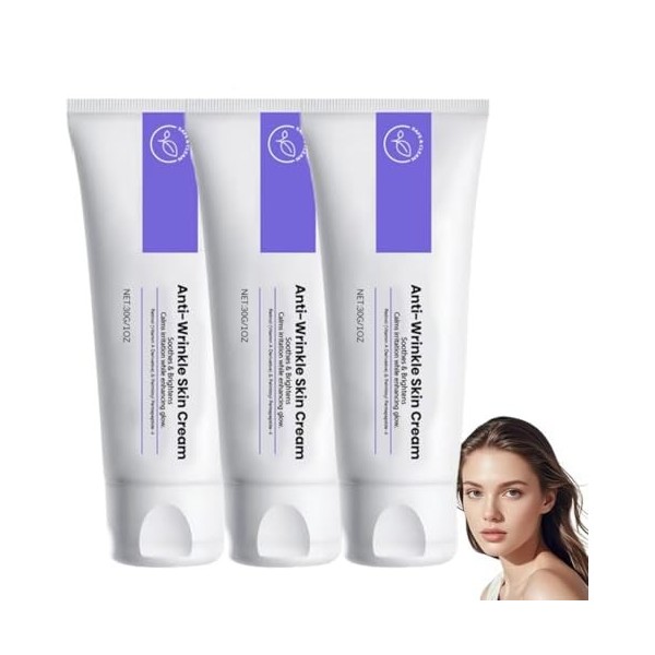 Anti Rides Puissant Immediat,Creme Lifting Immediat Visage,élimine Les Rides & Ridules,Effet Lifting Instantané,Combleur De R...