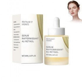 Serum Visage Professionnel Retinol 0.2 Boosting Shot Ampoule – Soothing Hydration Ampoule Suitable pour une Peau Ferme et Hyd