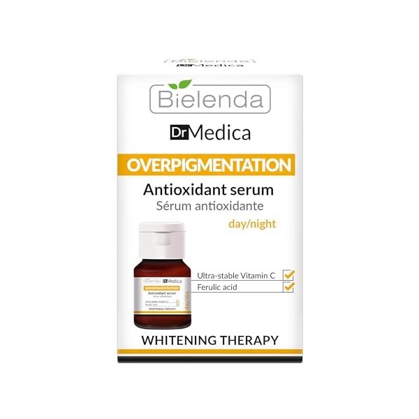 Bielenda Dr Medica Sérum antioxydant surpigmentation unifie le teint, 30 ml