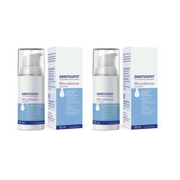DERMOSPOT Microbiome Lotion Hydratante 50 ml Crème Jour et Nuit