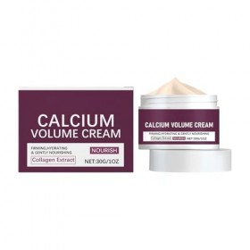 Crème visage hydratante infusée de calcium – Soin quotidien pour peaux sèches – Maintient l’hydratation et la douceur – Crème...