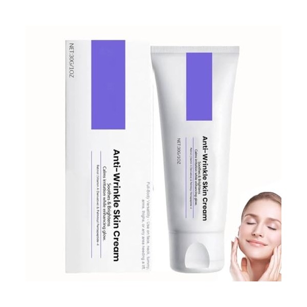 Creme Lifting Immediat Visage,Creme de Jour Anti Rides Femme,Wrinkle Power Filling,Anti Rides Puissant Immediat,Crème AntiRid...