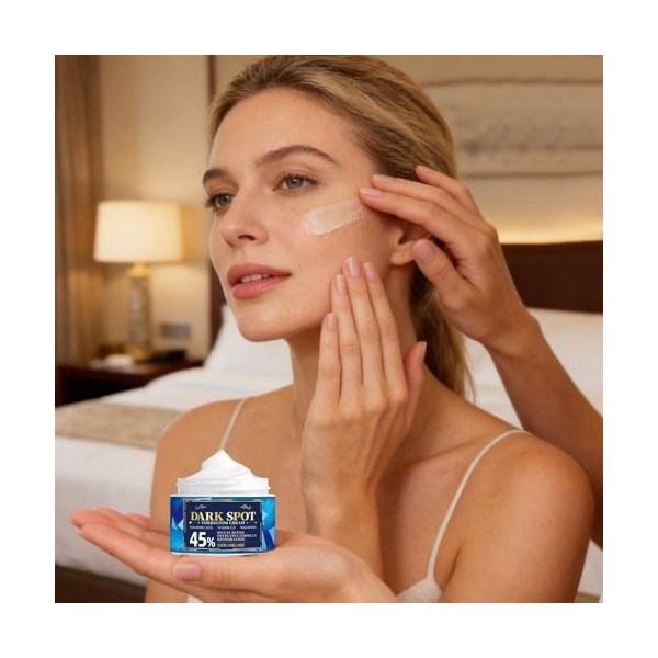 Crème éclaircissante pour la peau – 1,1 oz crème de soin réductrice dhyperpigmentation | Crème hydratante réparatrice – Crèm