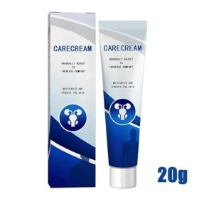 Men Care Gel - Soothing Cream for Private Skin Comfort | 20g Gentle Formula with Cooling Effect, Hydrating Formula, Skin Reli
