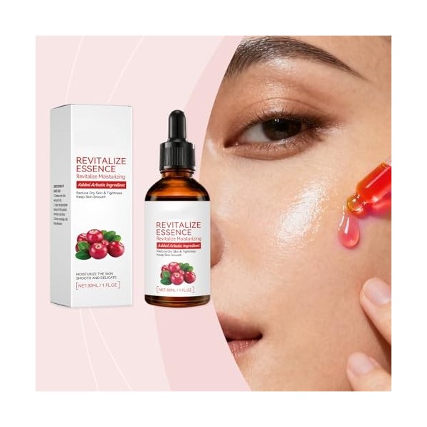 Essence Revitalisante Pours Le Soir, Sérums Pours Le Visage Complexion-Brightening, Sérum Pour Le Teint Translucide, Essence ...