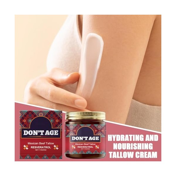 Crème pour la peau - 114 g Hydratante Éclat Naturel | Lotion Visage Crème Corps Peau Sensible - Beauté Hydratation Femmes Fil