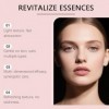Sérum visage Revitalize Essences, soin de la peau infusé à larbutine, sérum hydratant intense, soin adoucissant le grain de ...